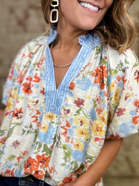 Kyleigh Floral Top