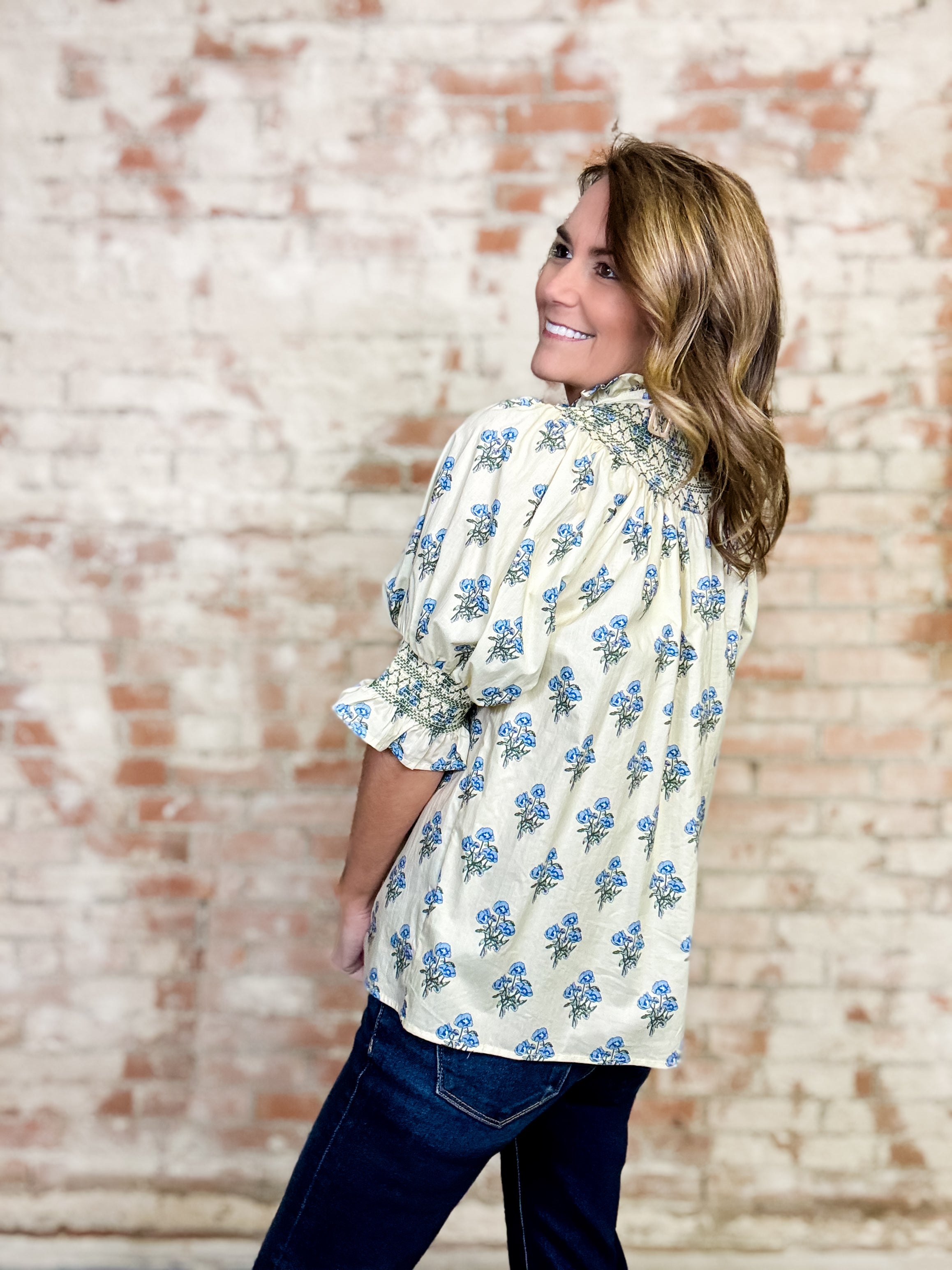Sidney Floral Top