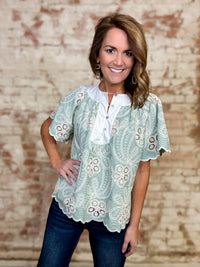 THML Eden Floral Top