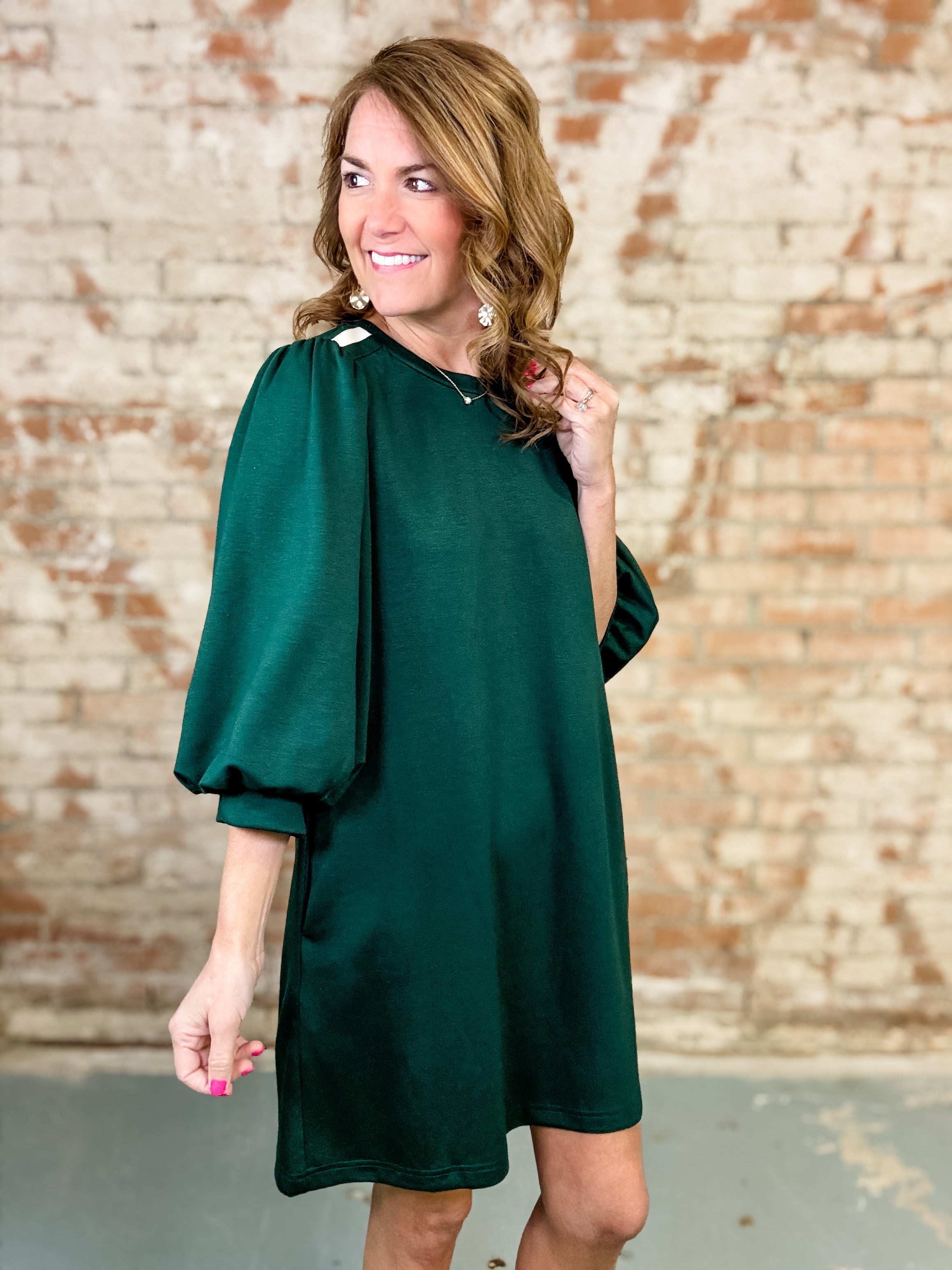 Clara Puff Sleeve Dress - FINAL SALE