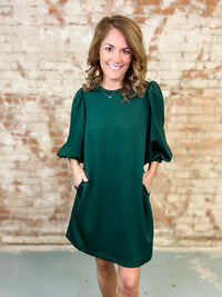 Clara Puff Sleeve Dress - FINAL SALE