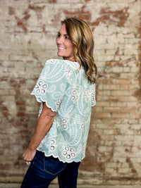 THML Eden Floral Top