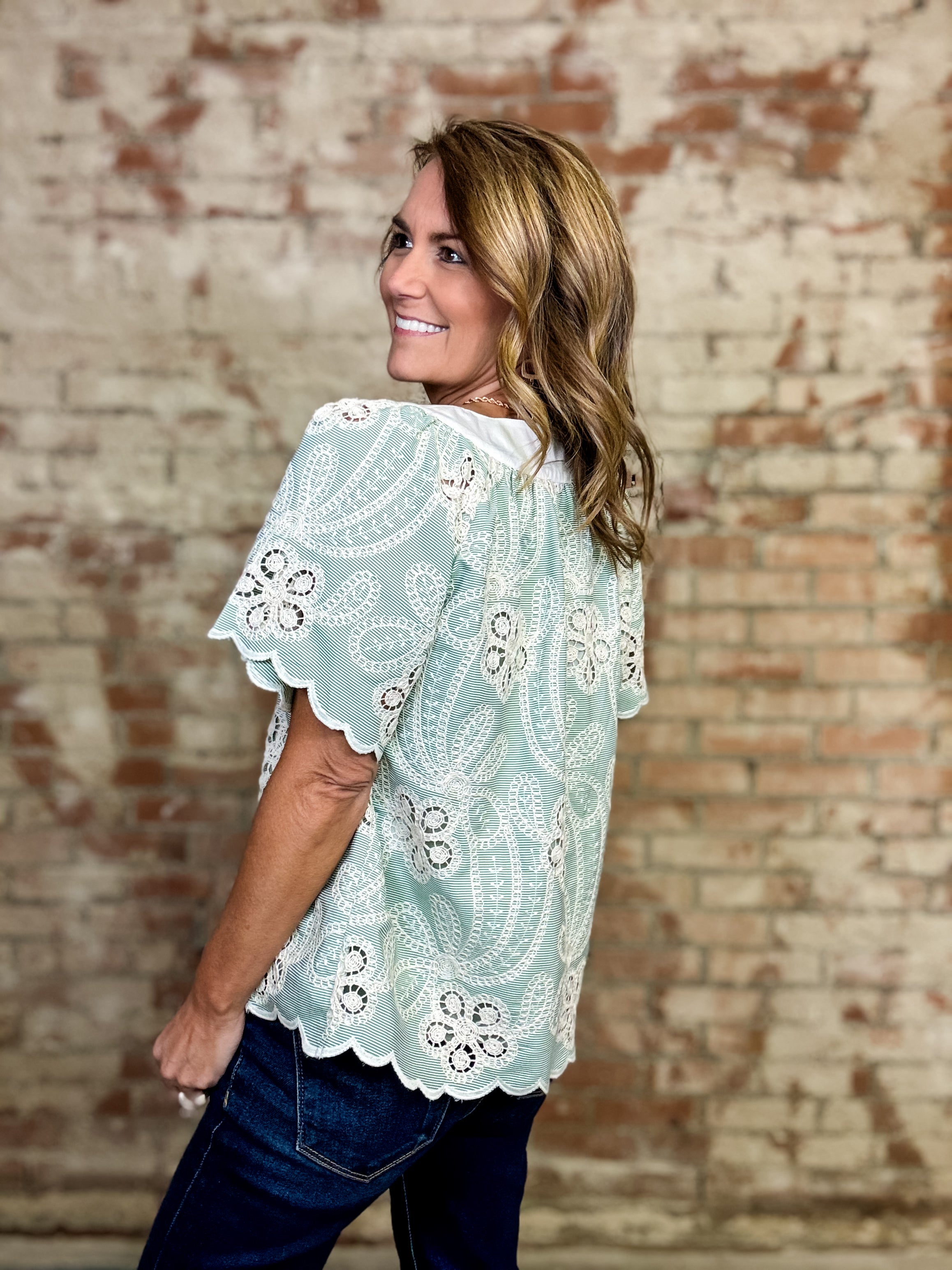 THML Eden Floral Top