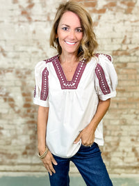 Camella Puff Sleeve Top