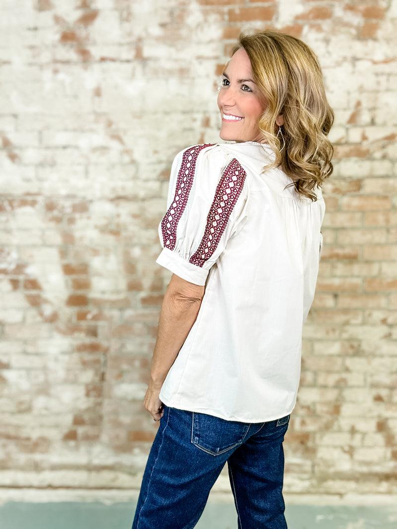 Camella Puff Sleeve Top