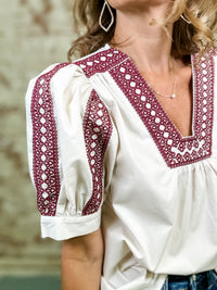 Camella Puff Sleeve Top