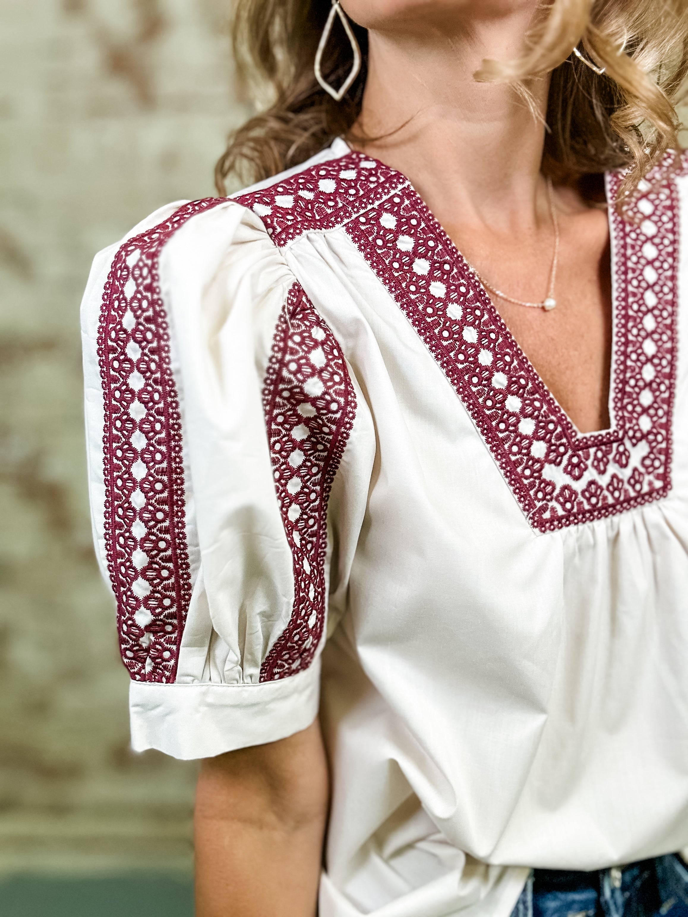 Camella Puff Sleeve Top