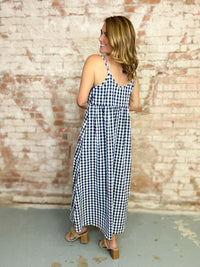 Brenna Gingham Dress Set