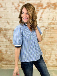 THML Carter Striped Top