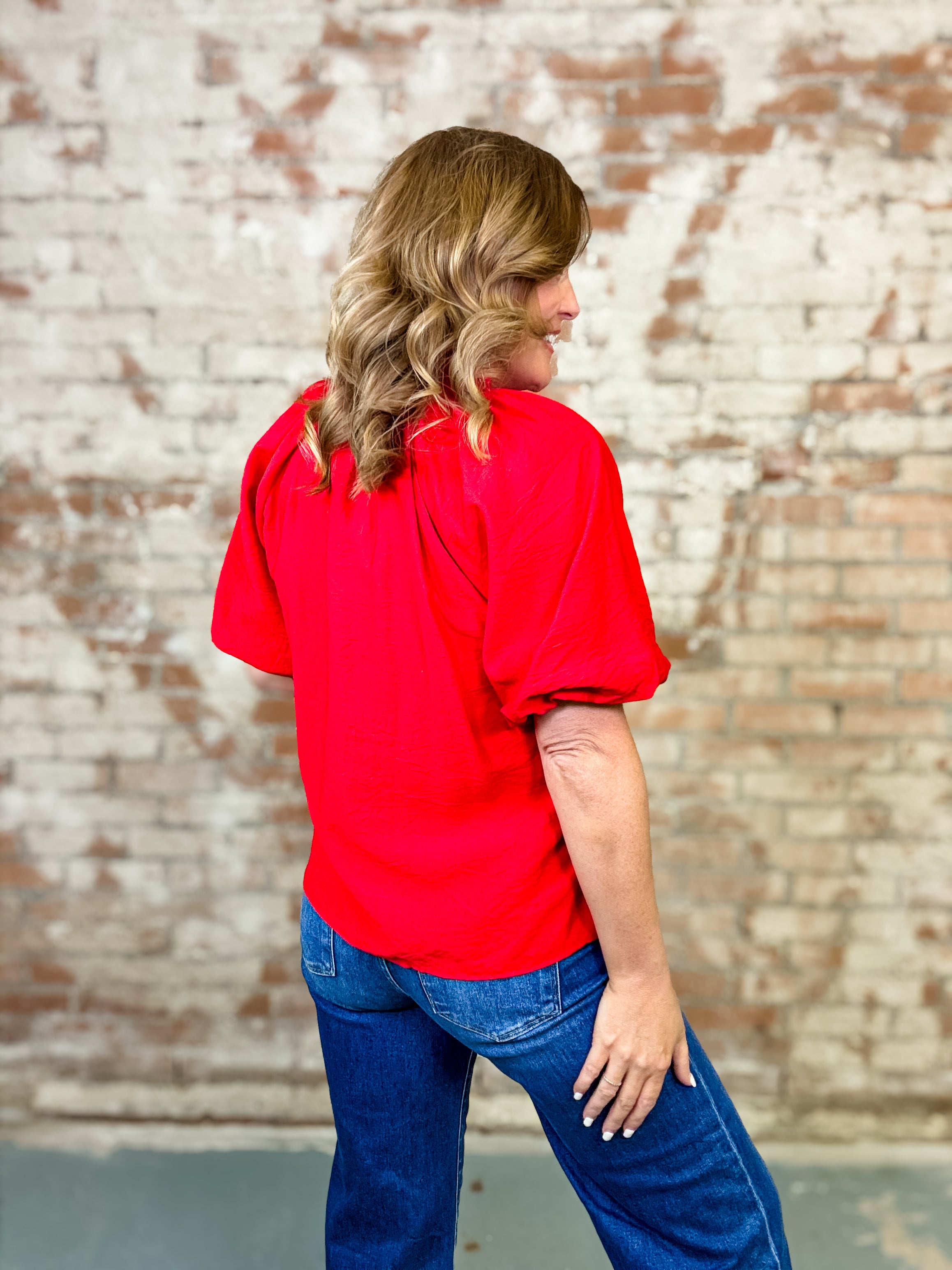 Leslee Embroidered Boho Top