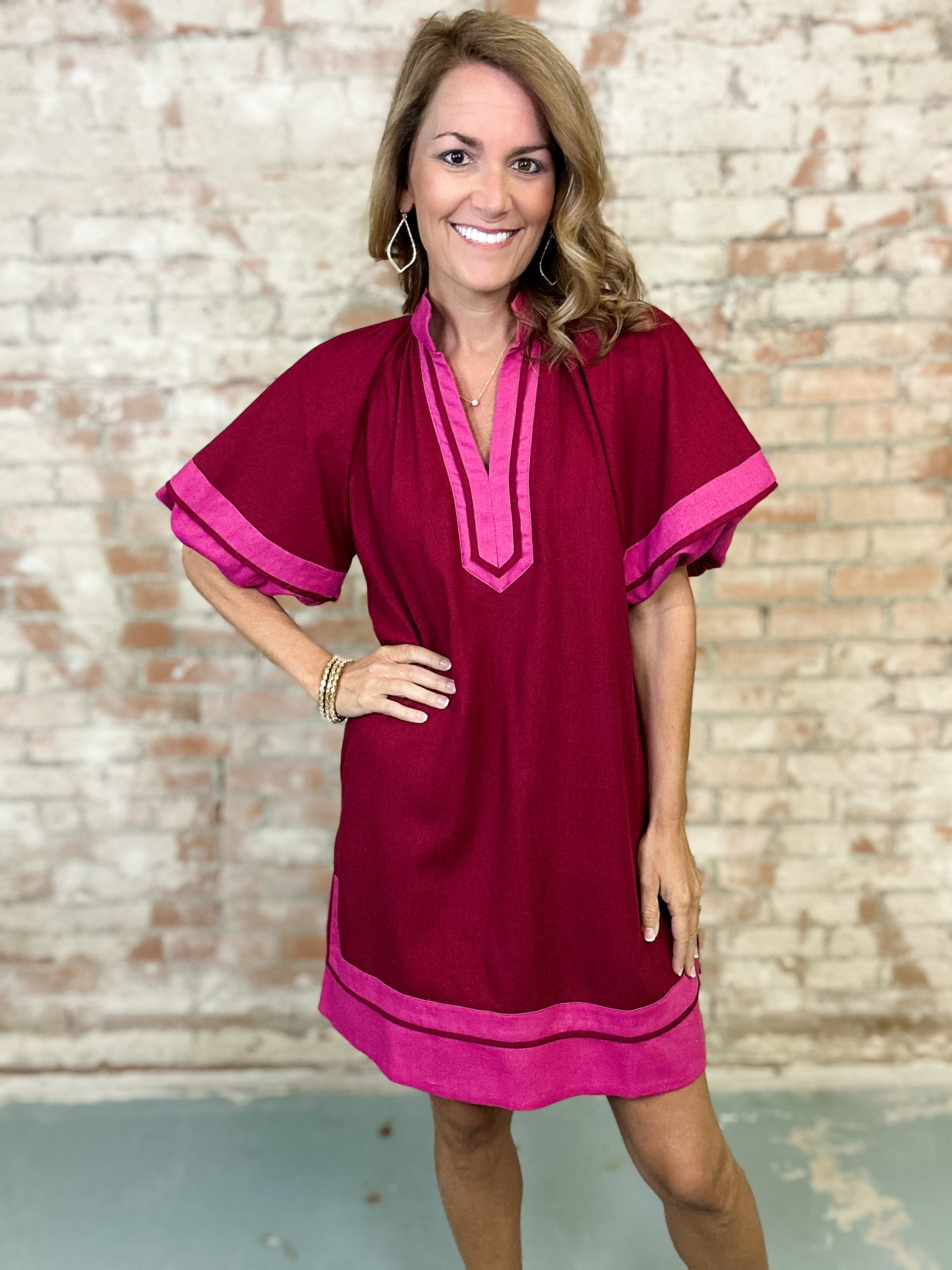 Bryelle Colorblock Dress