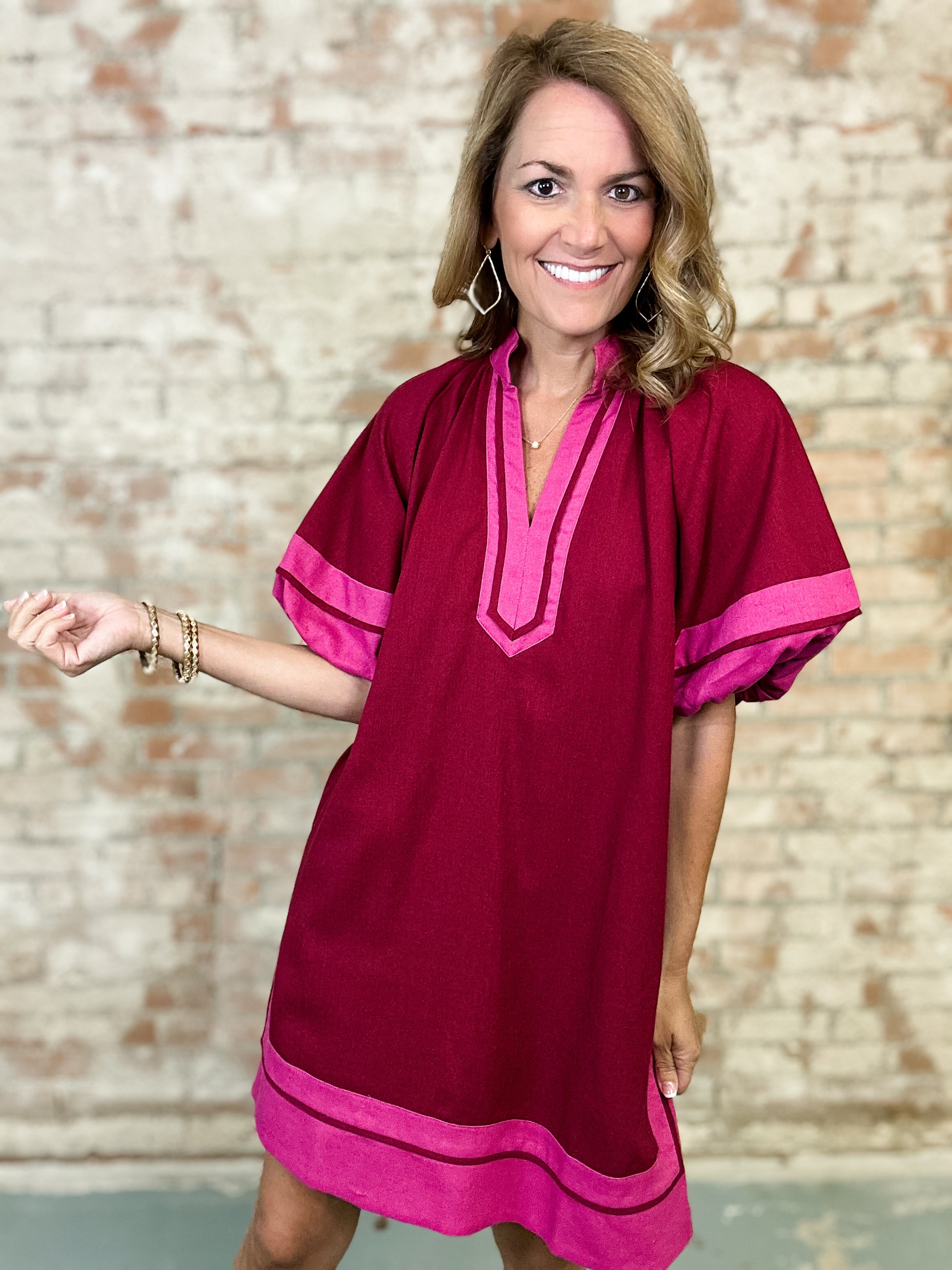 Bryelle Colorblock Dress