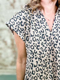 Janice Leopard Dress