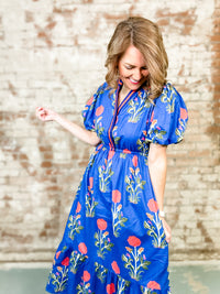 THML Sapphire Print Dress