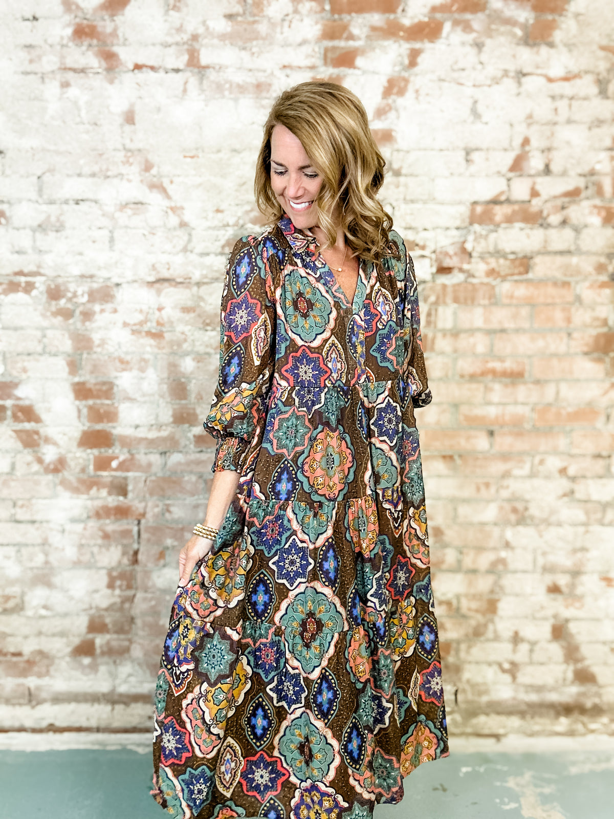 Colley Boho Tiered Dress