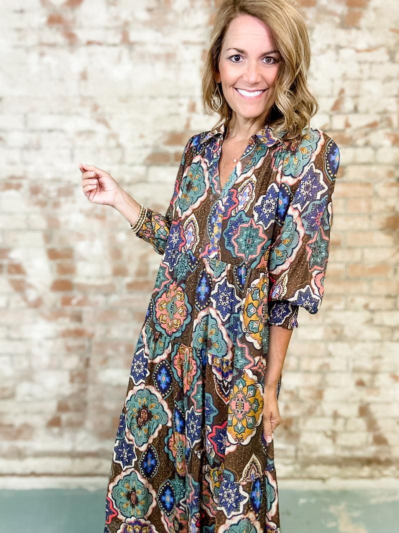 Colley Boho Tiered Dress