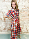 Chantal Plaid Dress