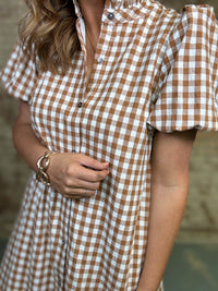 Corinna Gingham Dress