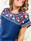 Tamara Embroidered Top