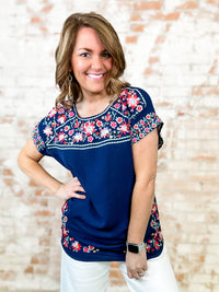 Tamara Embroidered Top