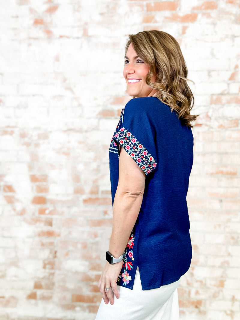 Tamara Embroidered Top