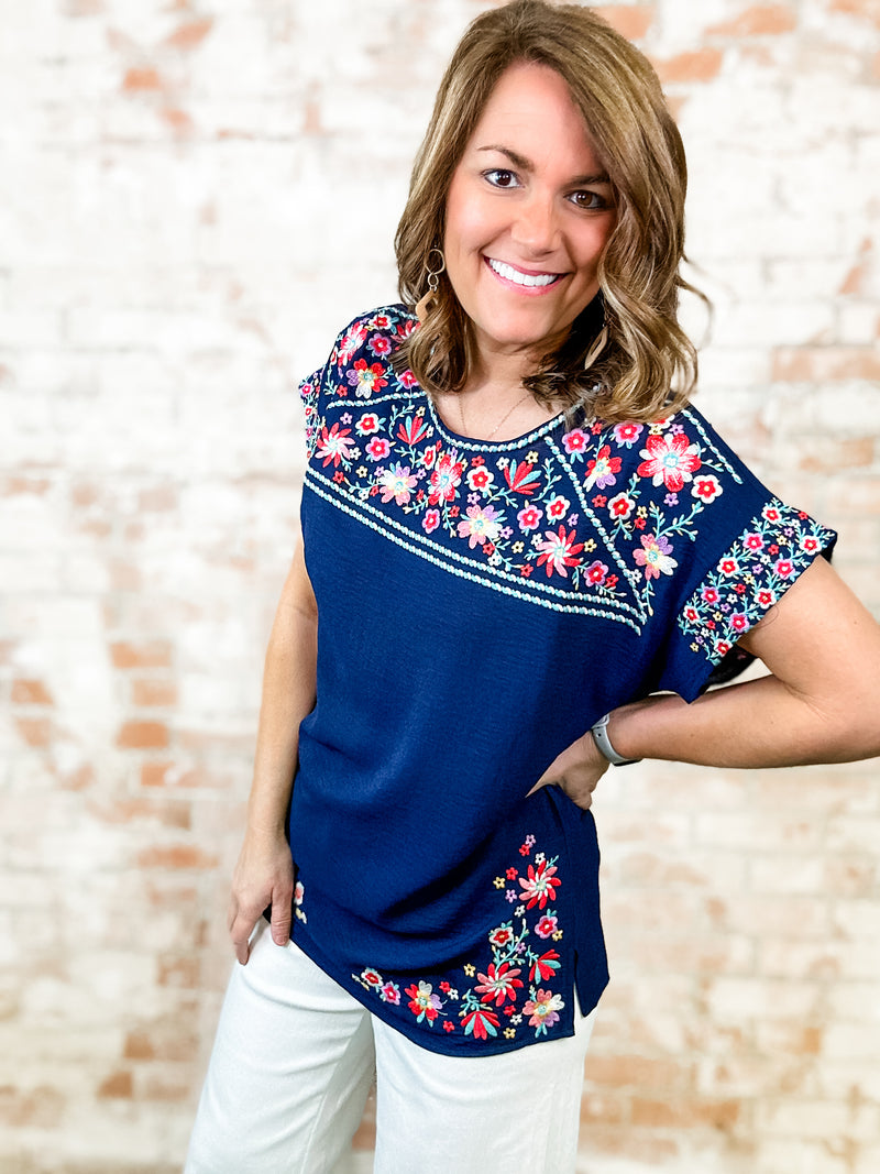 Tamara Embroidered Top