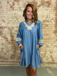 Kalissa Embroidered Dress