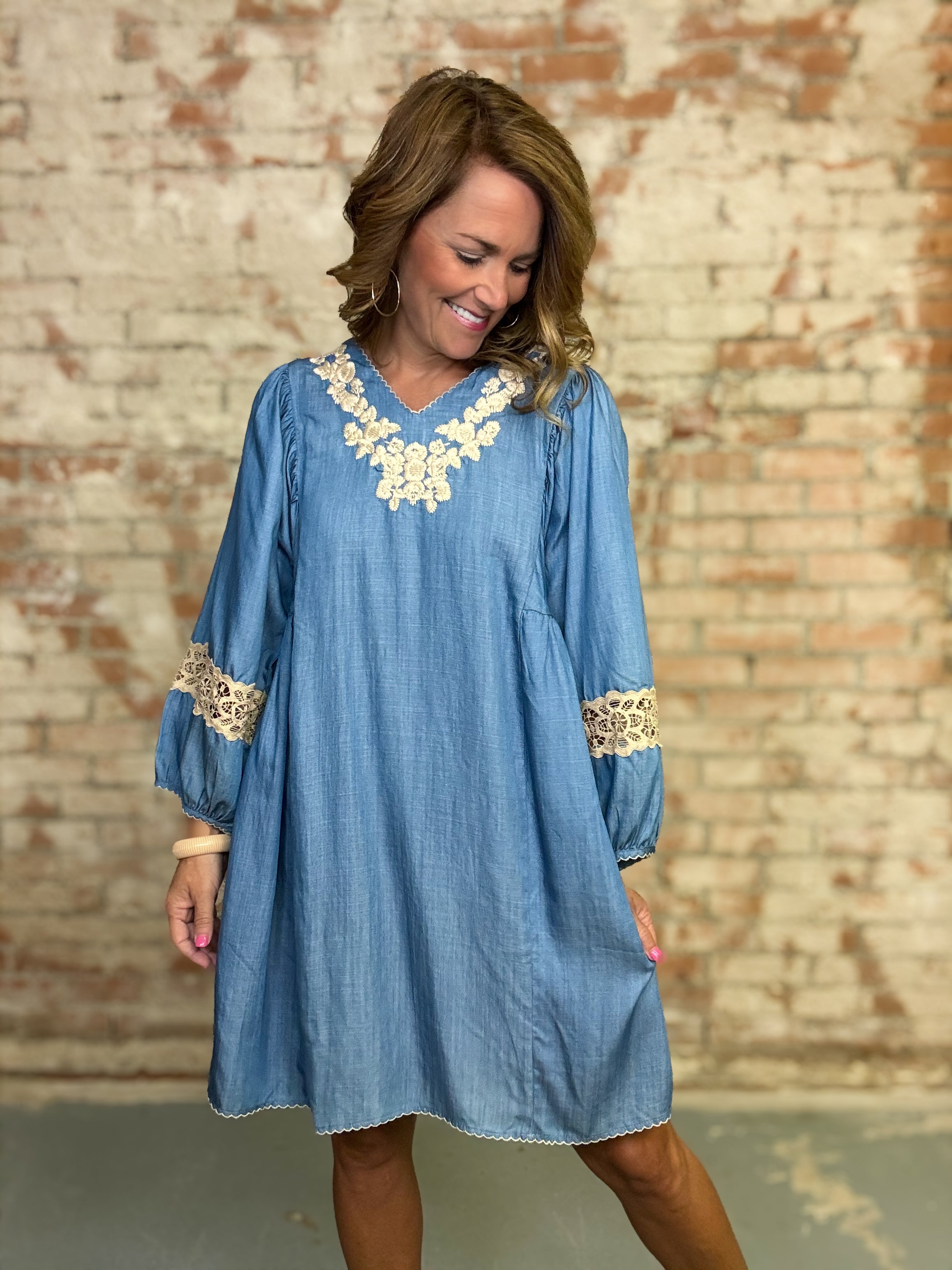 Kalissa Embroidered Dress