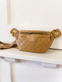 Checkered Crossbody Bag