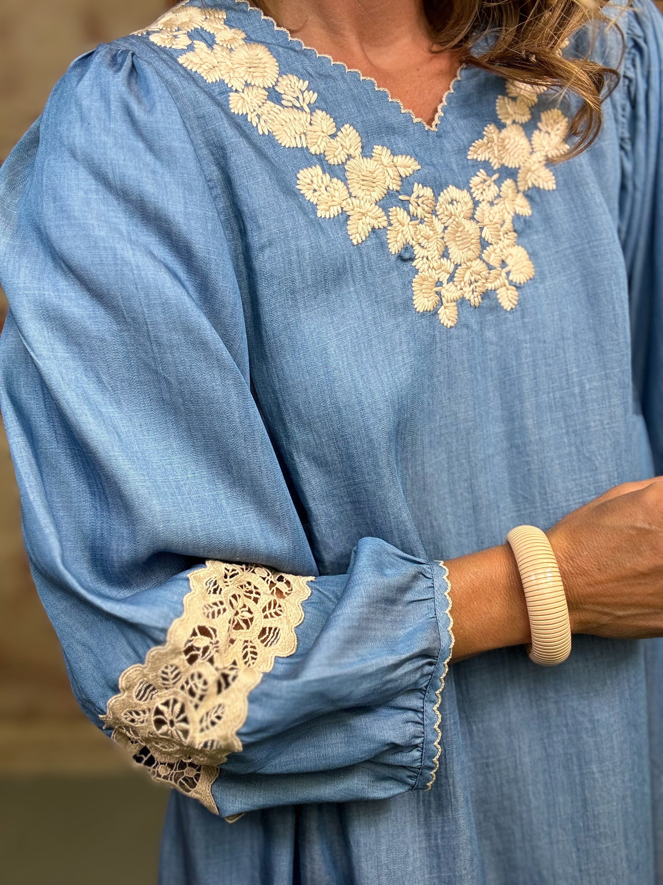 Kalissa Embroidered Dress