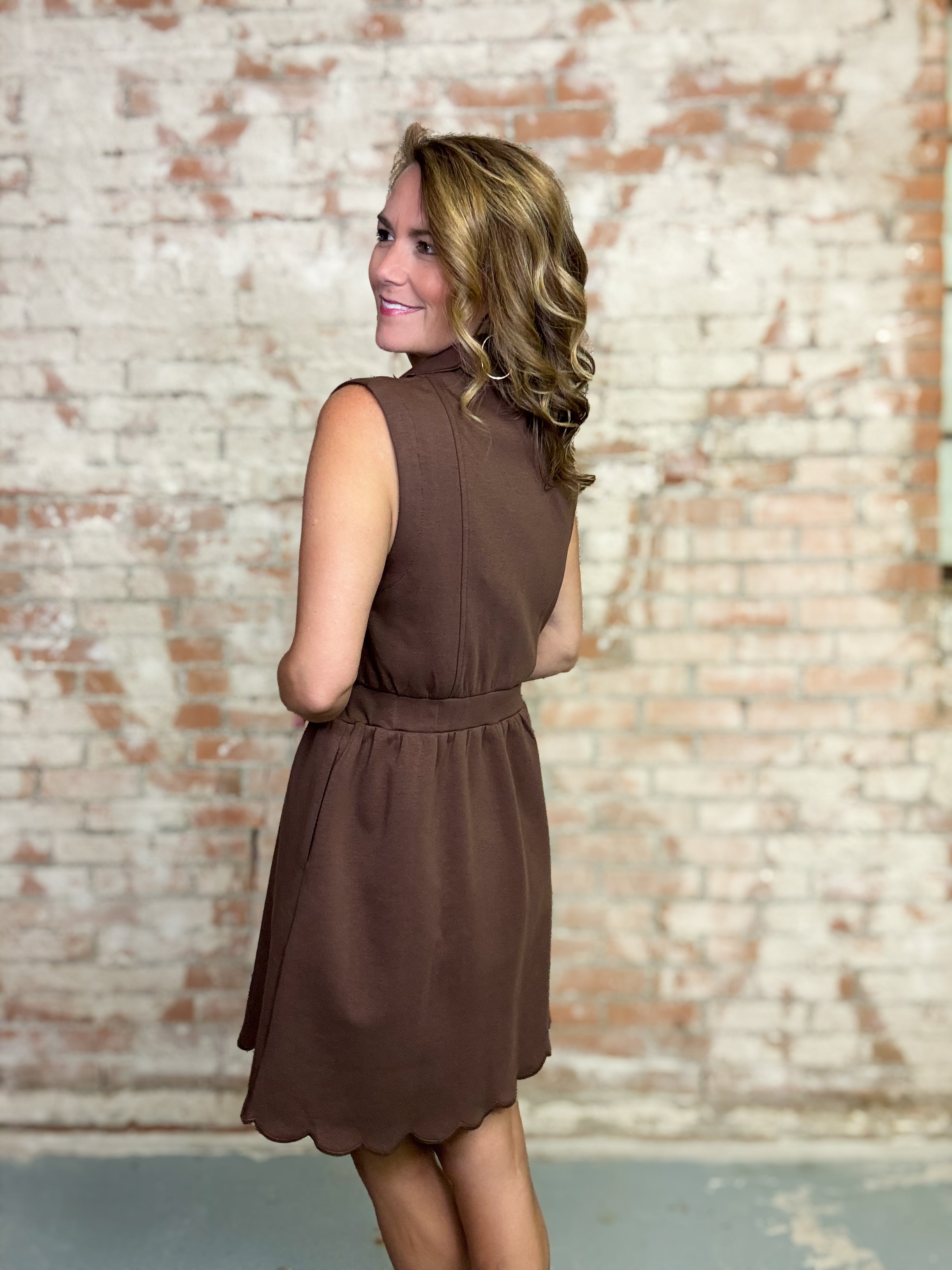Megan Solid Dress