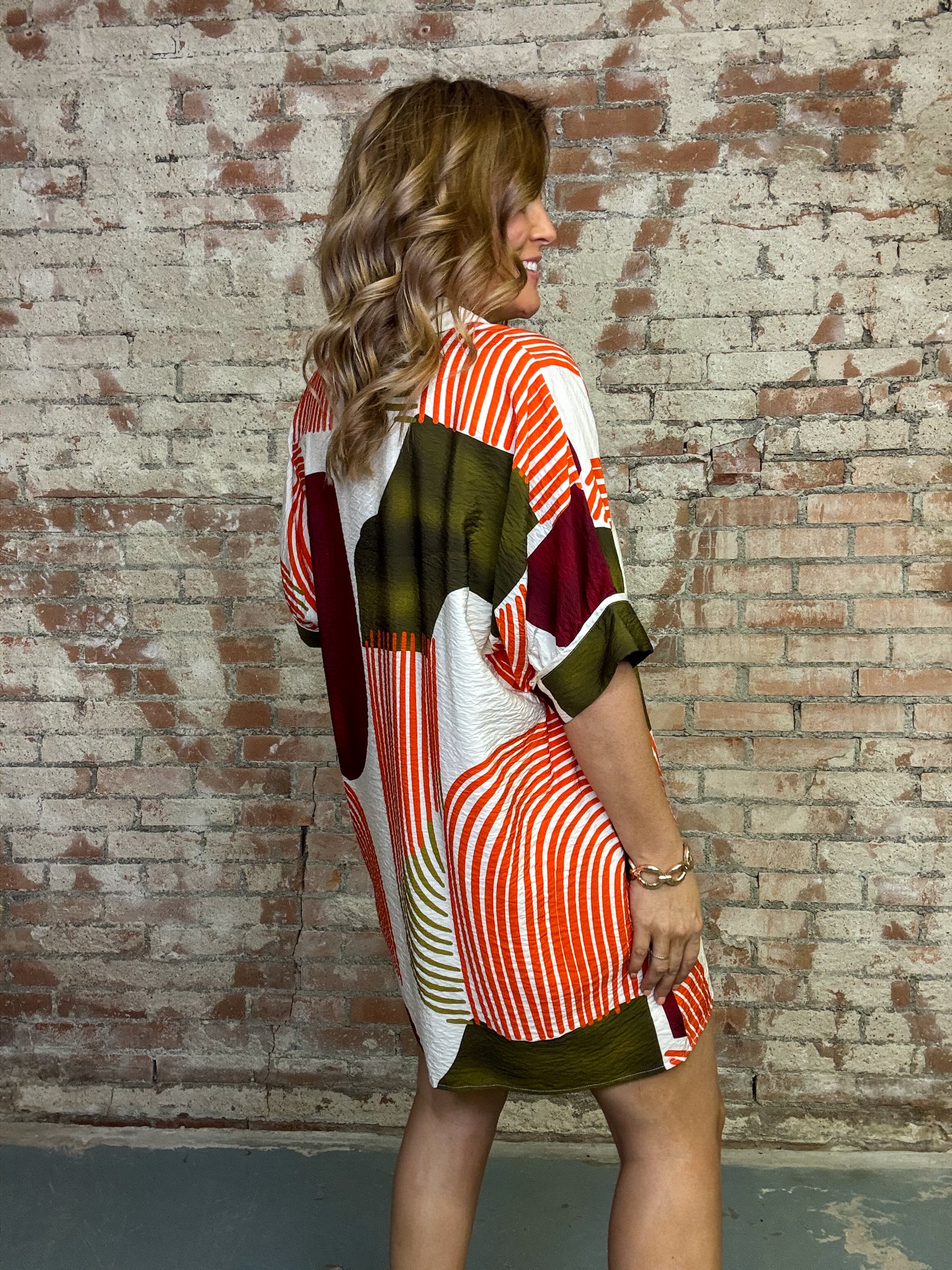 Annetta Crinkle Dress
