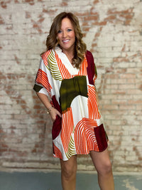 Annetta Crinkle Dress