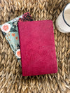 ESV Large Print Thin Line Bible | Raspberry Floral