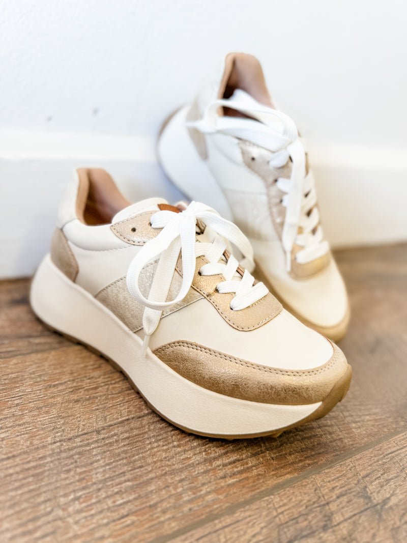 Yellowbox Natural Harrah Flatform Sneaker - FINAL SALE