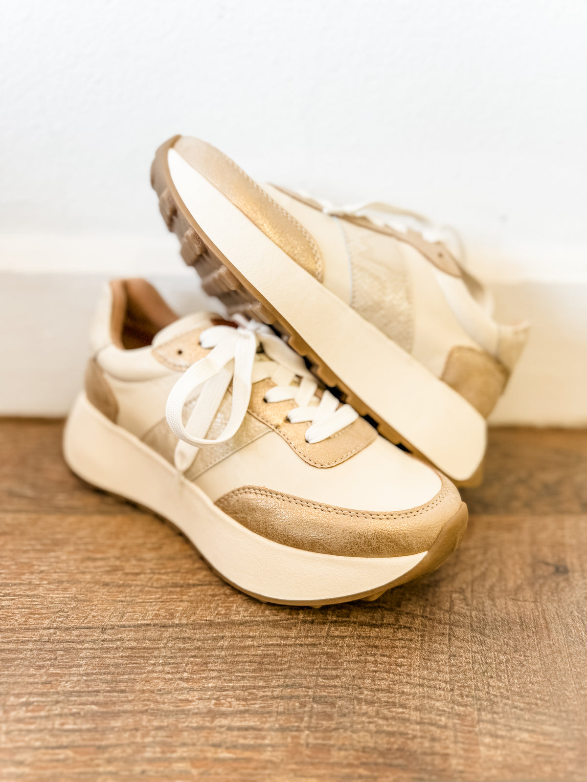 Yellowbox Natural Harrah Flatform Sneaker