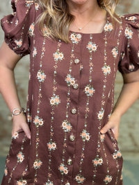 Rianne Puff Sleeve Dress