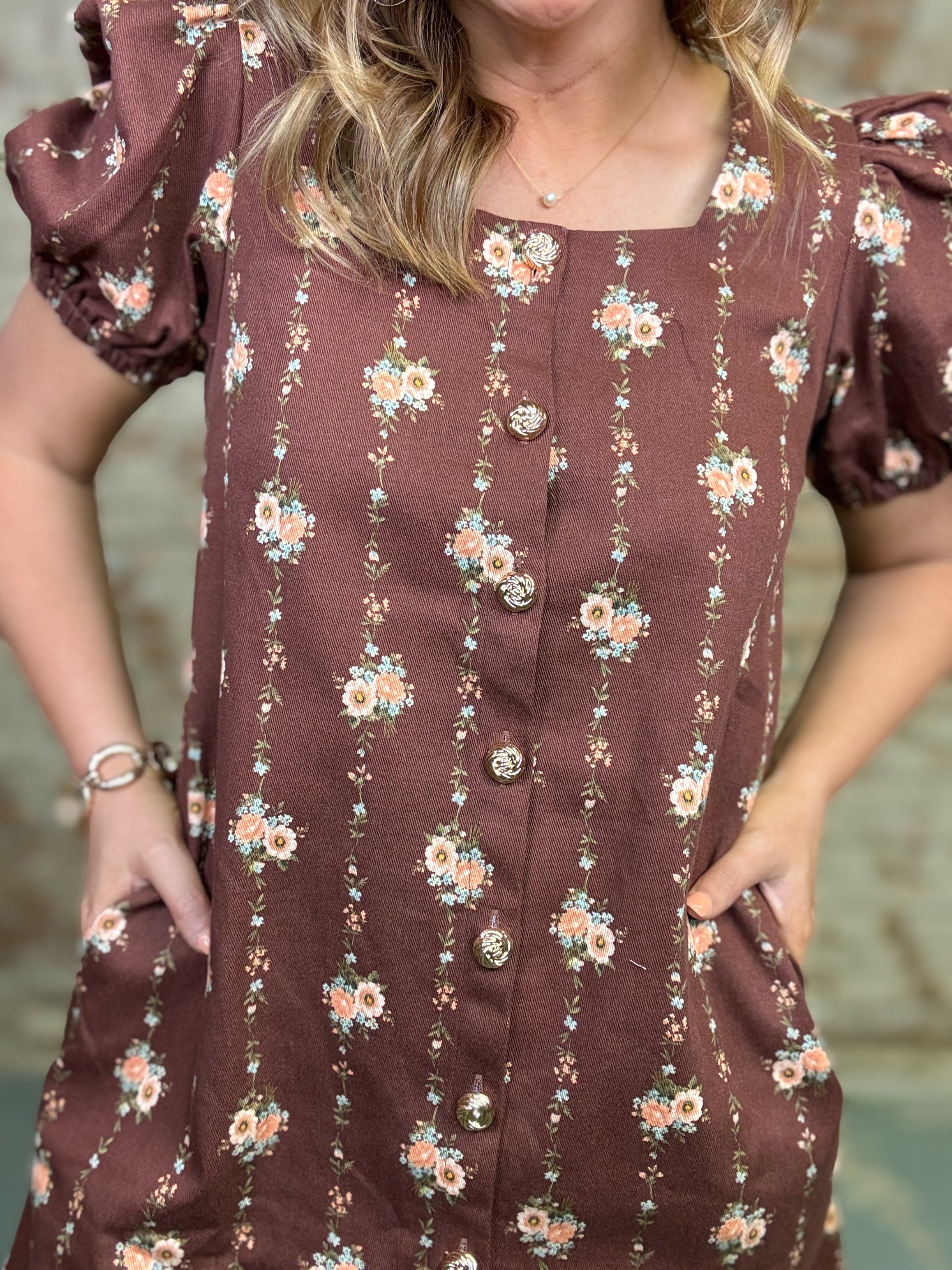 Rianne Puff Sleeve Dress