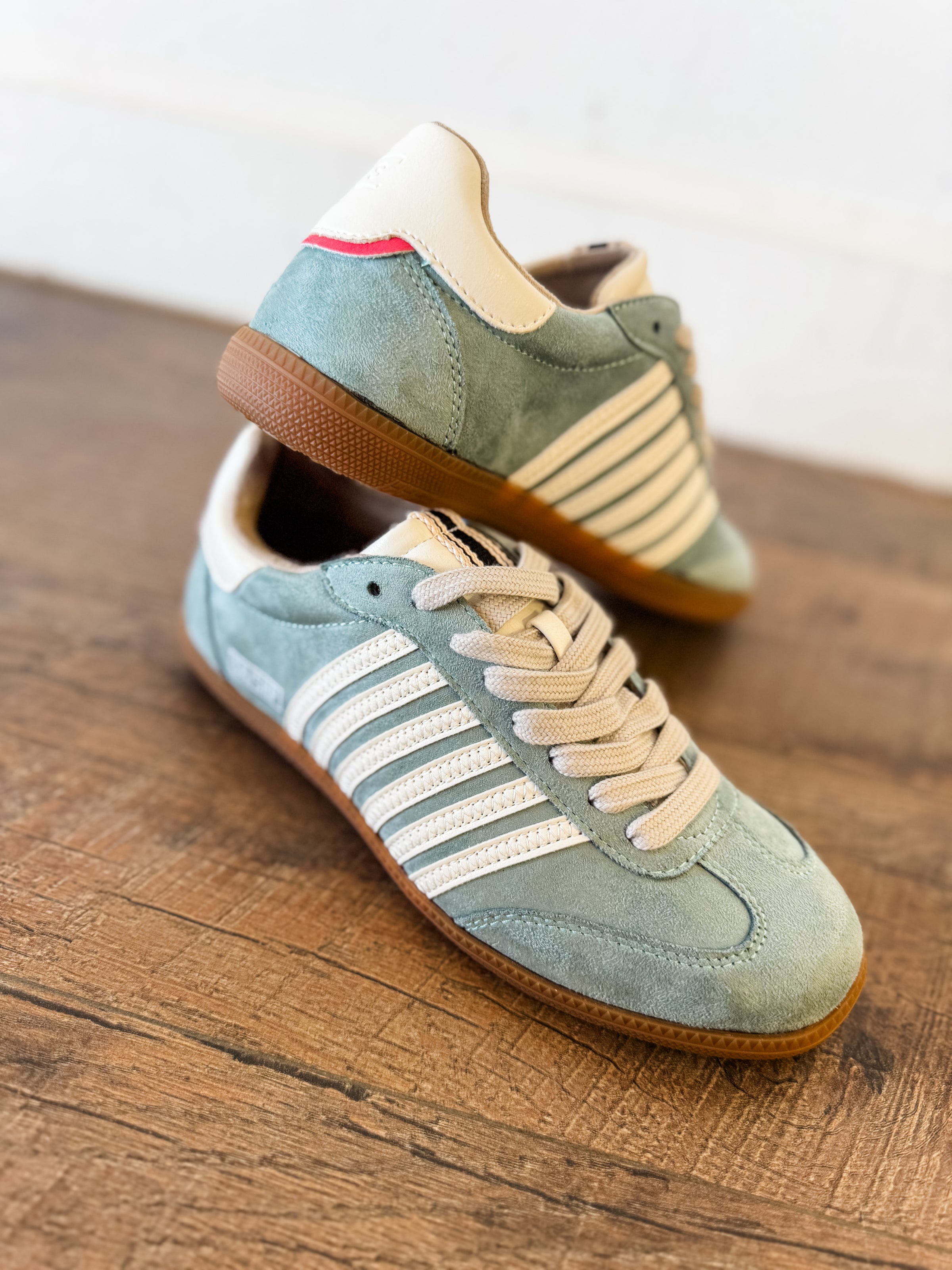 Shu Shop Kingsley Aqua Sneaker