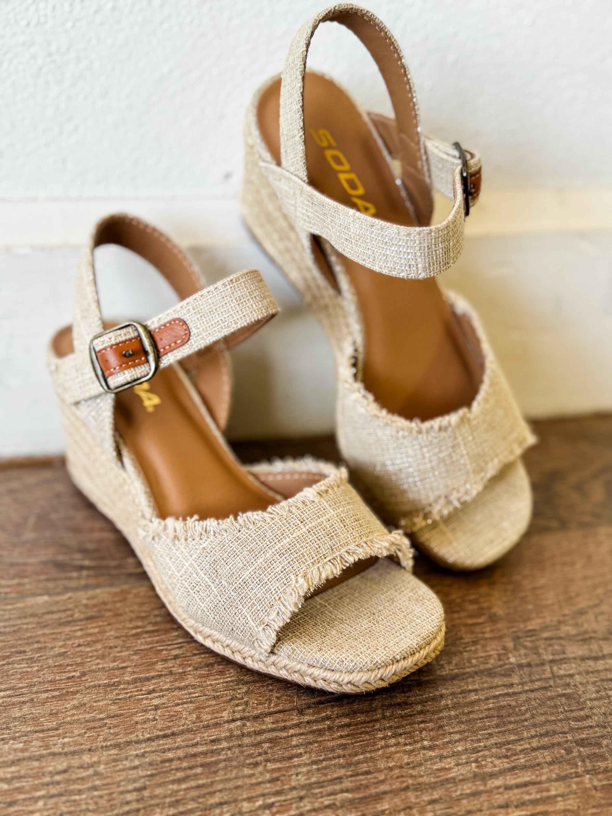 Marty Wedge Sandal