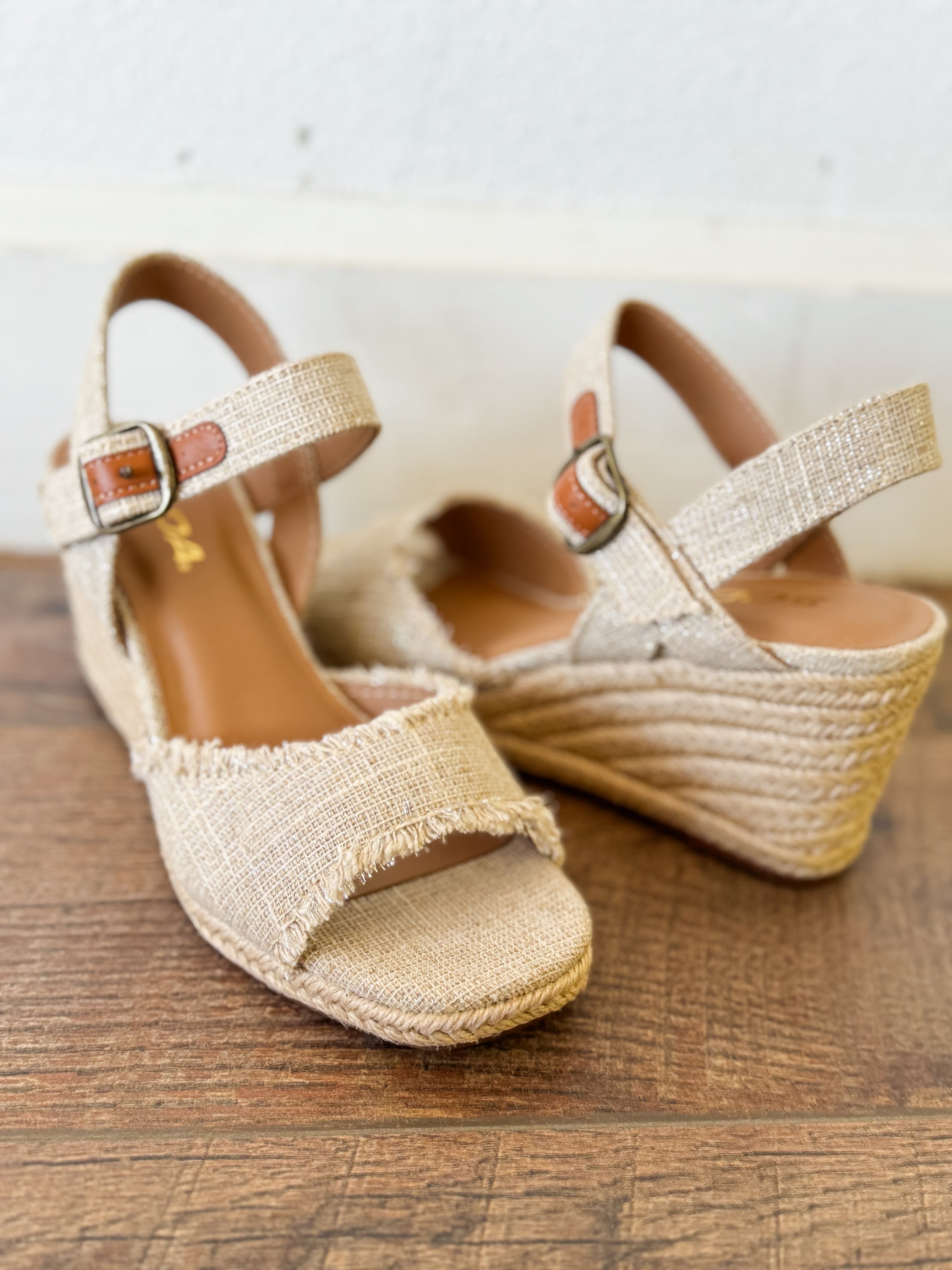Marty Wedge Sandal