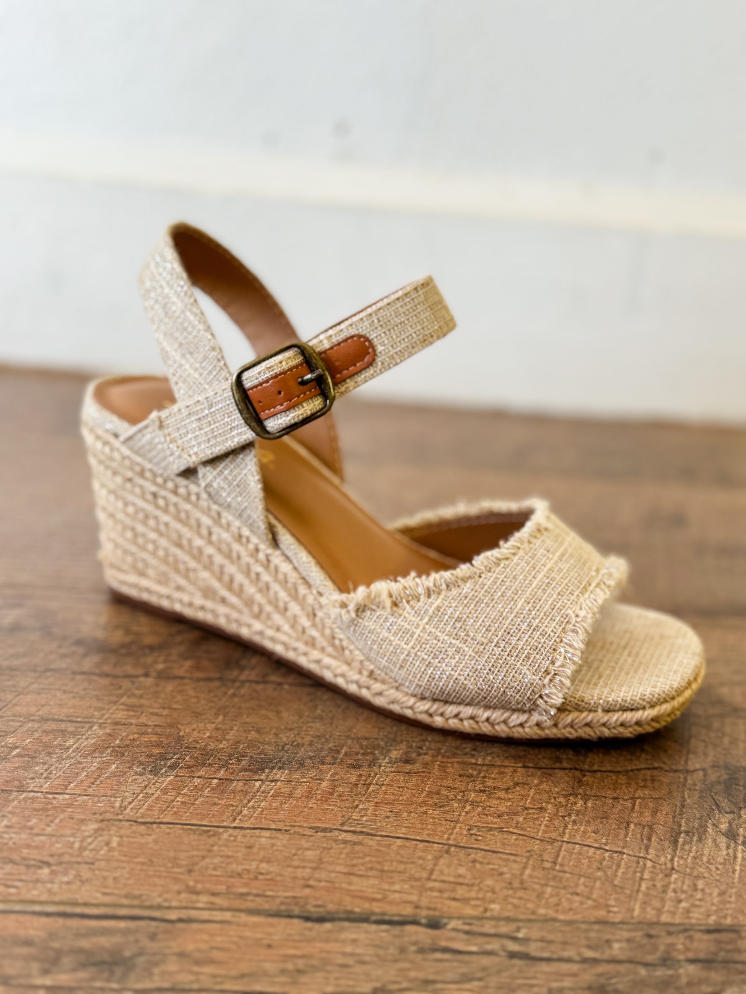 Marty Wedge Sandal