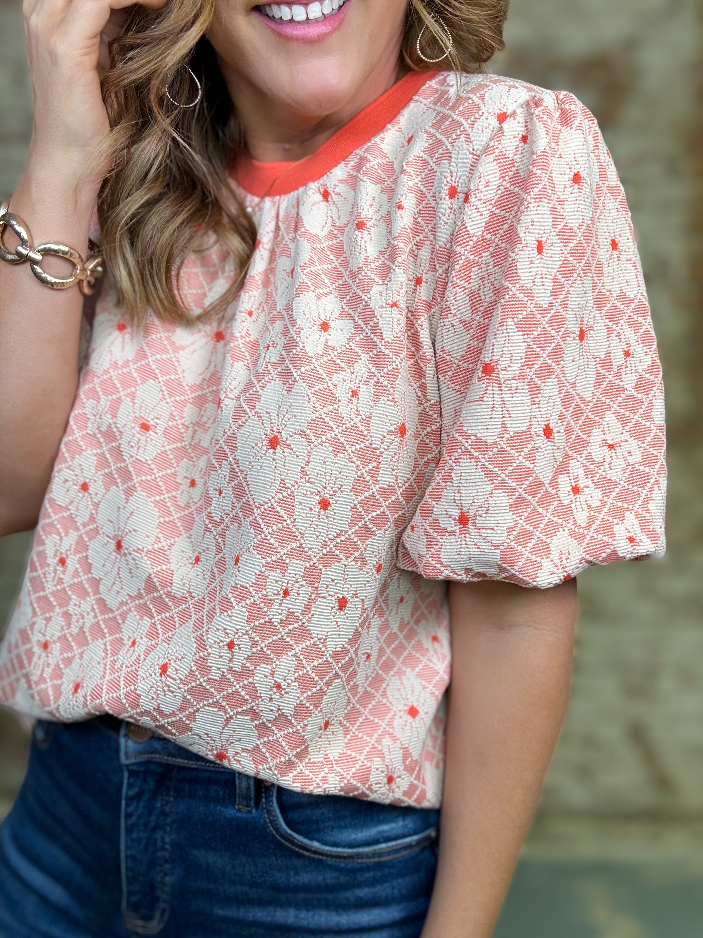 Karlyn Floral Top