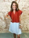 THML Shantel Colorblock Dress