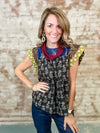 THML Kelly Floral Top