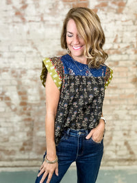 THML Kelly Floral Top
