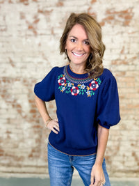 Valery Embroidered Sweater