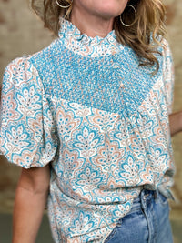 Penelope Smocked Yoke Top