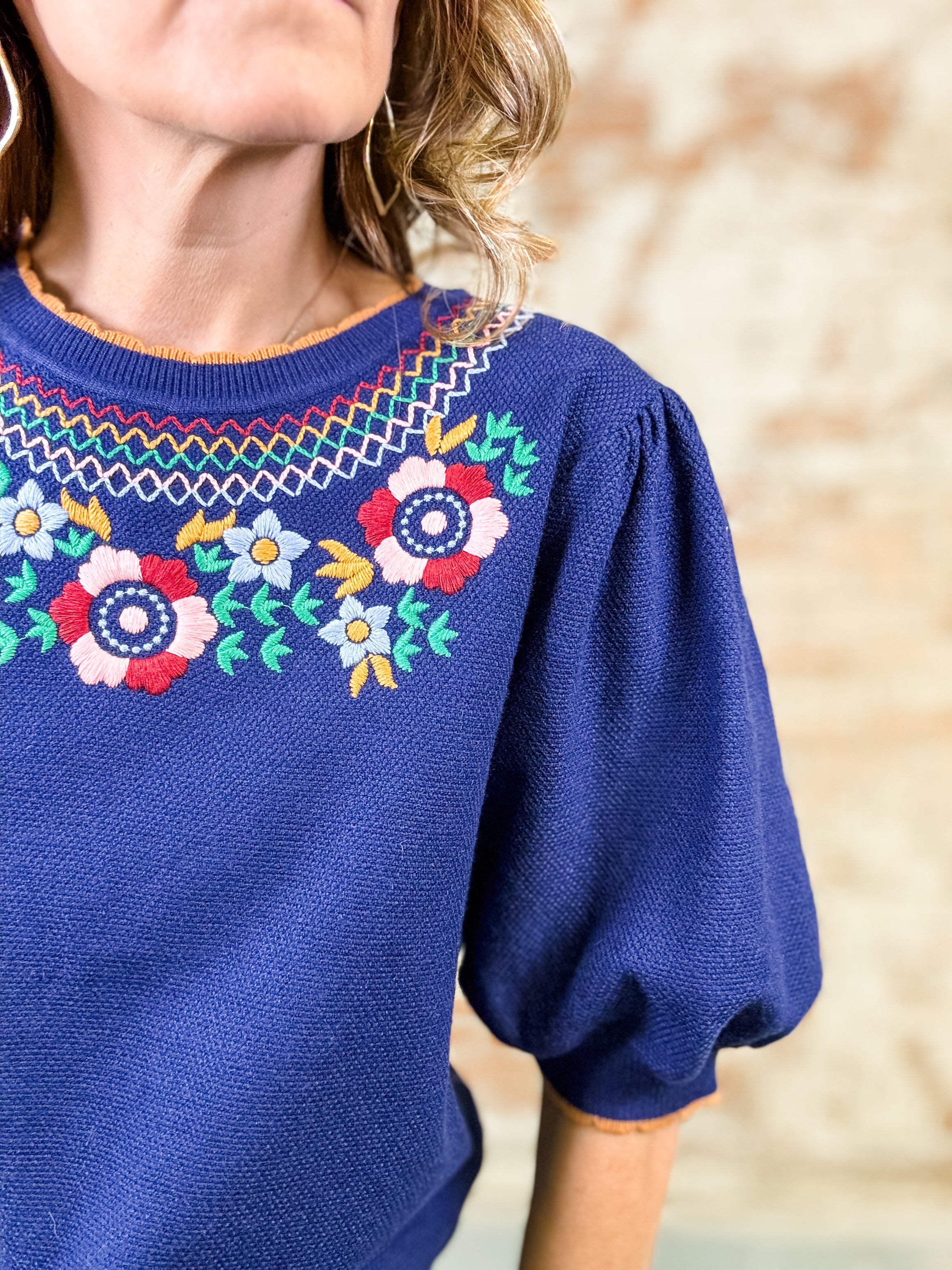 Valery Embroidered Sweater