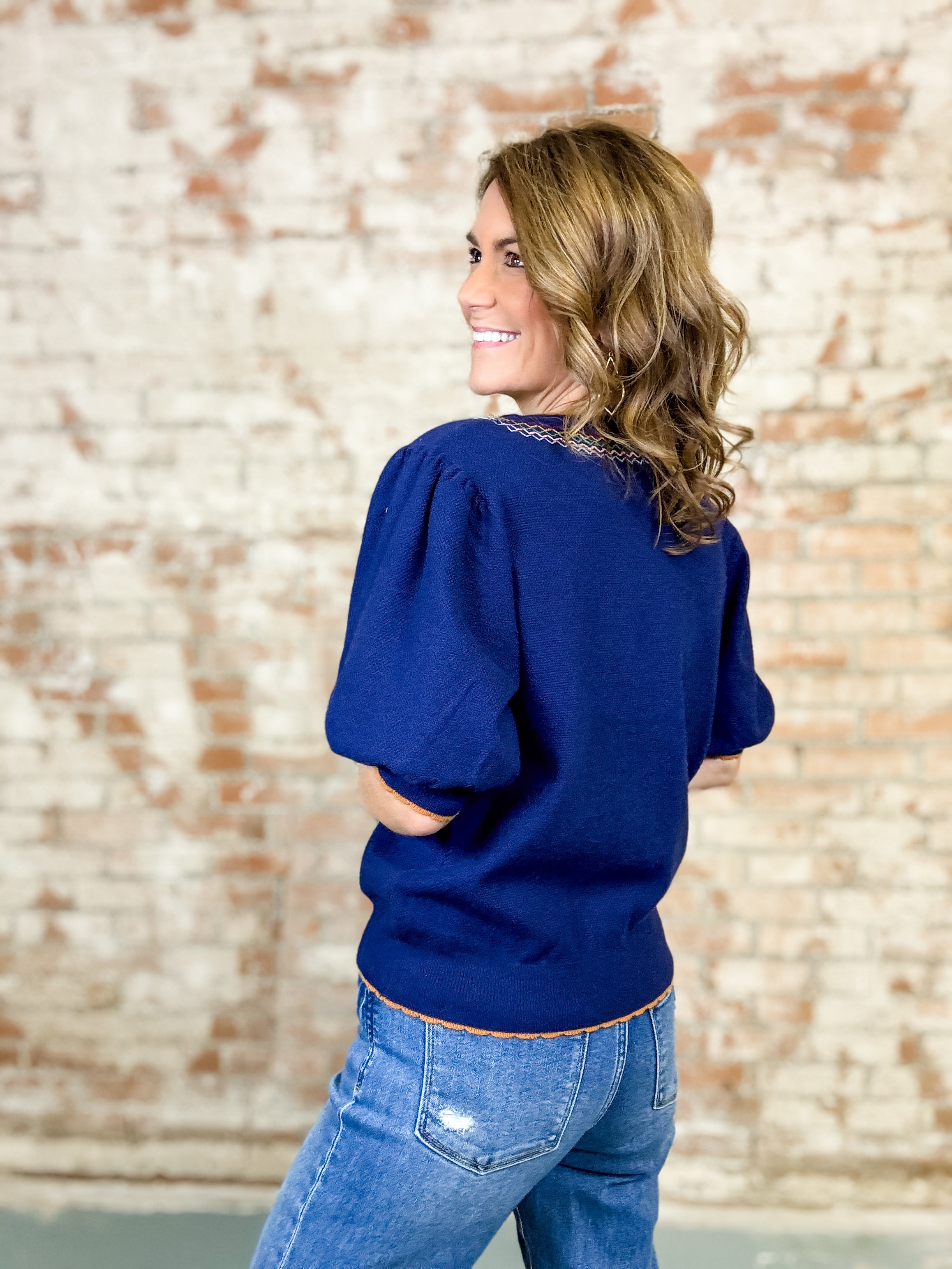 Valery Embroidered Sweater